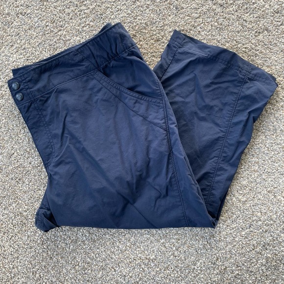 Columbia Pants - Columbia PFG | women's navy blue outdoor capris pants sz L